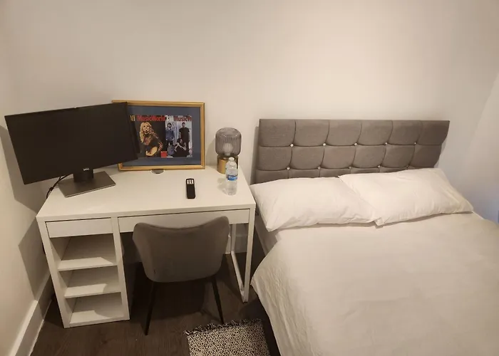 Flat With Work Station, Monitor, Smart Tv & Netflix